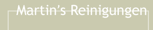 MARTIN'S REINIGUNG - ZÜRICH